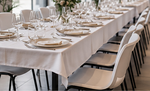 Comment choisir les tables et les chaises pour une réception ?