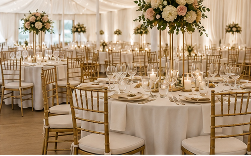 Quel mobilier louer pour un mariage en Normandie ?