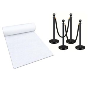 Location Potelet de guidage Noir + tapis
