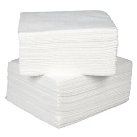 Serviette jetable 33x33  blanc x150