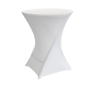 Housse pour Mange debout blanche 80x110 cm (Achat)