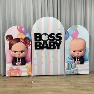 Location Support X3  + Toile de Fond X3 BABY SHOWER