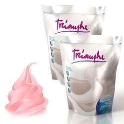 Mix à glaces à l'italienne Triomphe FRAISE  (carton de 1 x 4.5 kg)