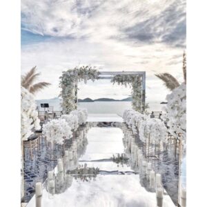 Tapis Miroir - Argent (Achat) largeur 1.15 mètre
