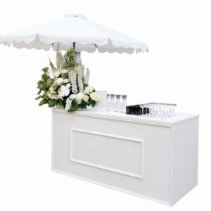 Bar blanc PVC 2m