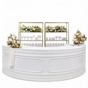 Bar Blanc ARC PVC en deux module de 1,75m