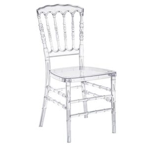 Chaise Napoléon plexi transparente